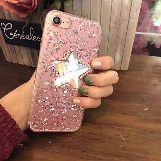Transparent Starry iPhone Case