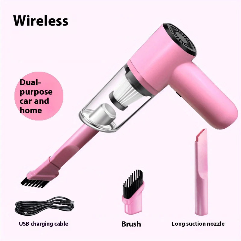 Wireless Car Cleaner Powerful High-power Charging For Home And Car Indoor Handheld Car Mini