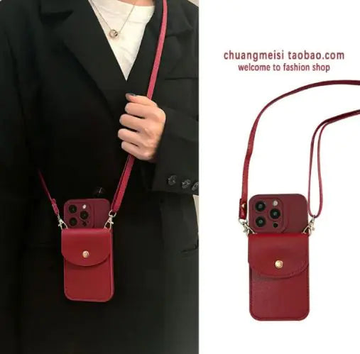 Cross-body Lanyard Phone Case for Iphone
