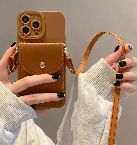 Cross-body Lanyard Phone Case for Iphone